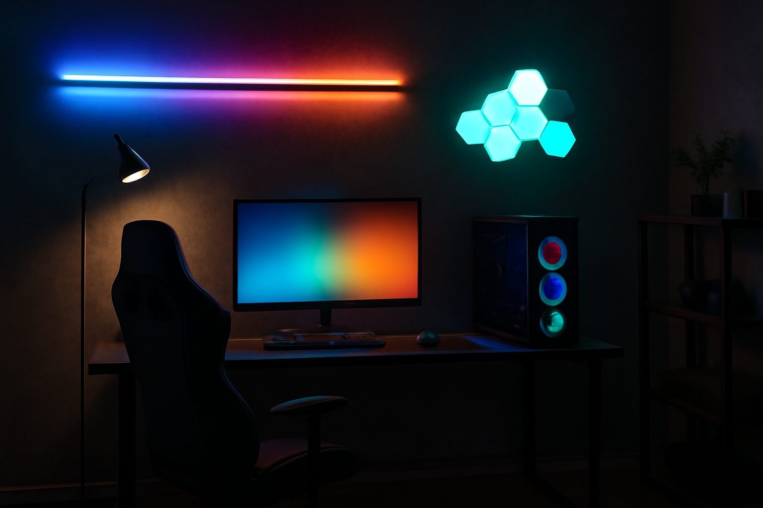 So verleihst du deinem Gaming-Zimmer mit LED-Ideen Charakter