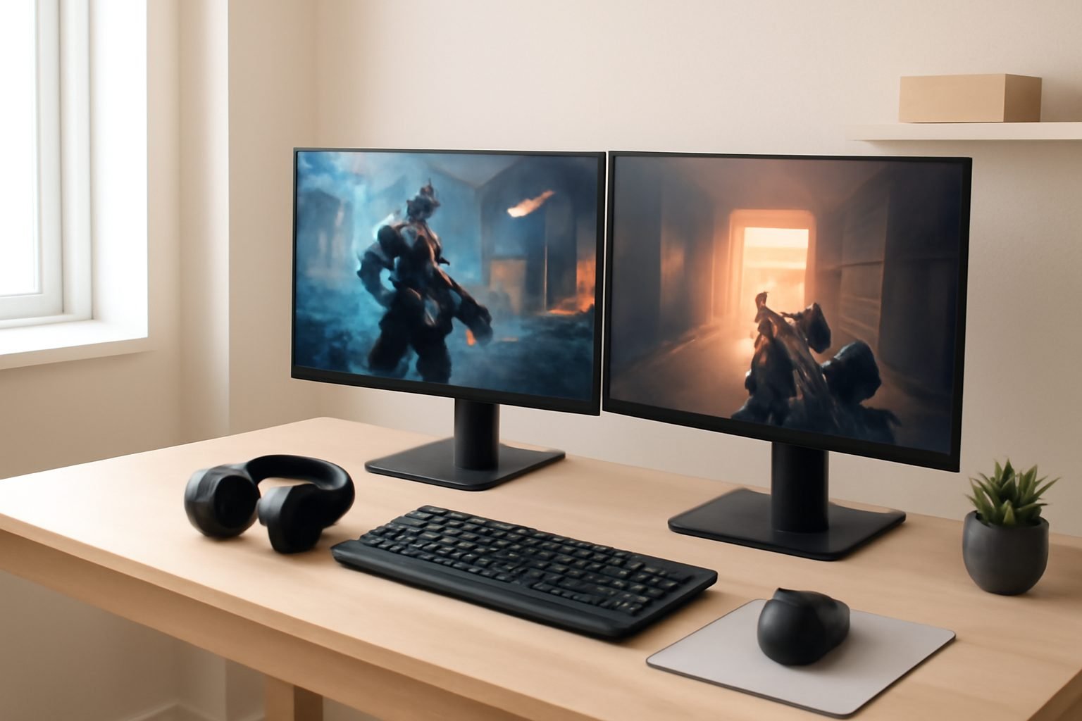 So optimierst du dein Gaming-Setup mit 2 Monitoren