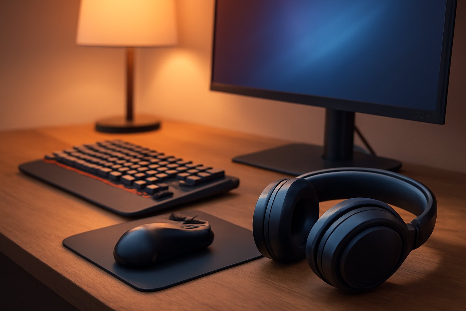 Ergonomischer Gaming-Stuhl Schwarz