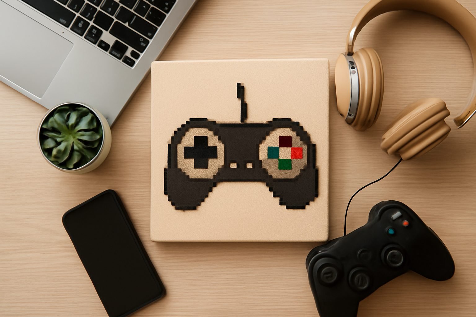 Gaming-Stuhl mit Kopfstütze