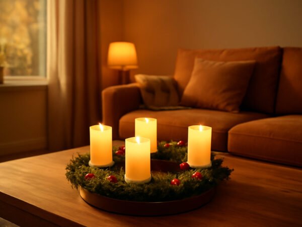 LED Adventskranz ohne echte Kerzen: 8 Modelle im Vergleich