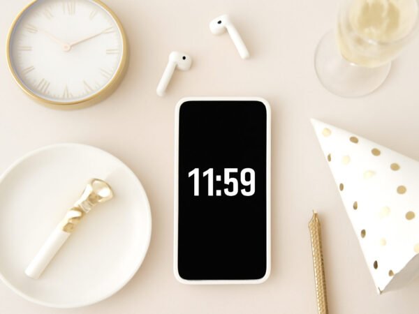 Silvester Countdown auf Beamer Anzeigen