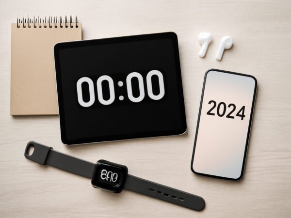 Silvester Countdown Timer für den Fernseher