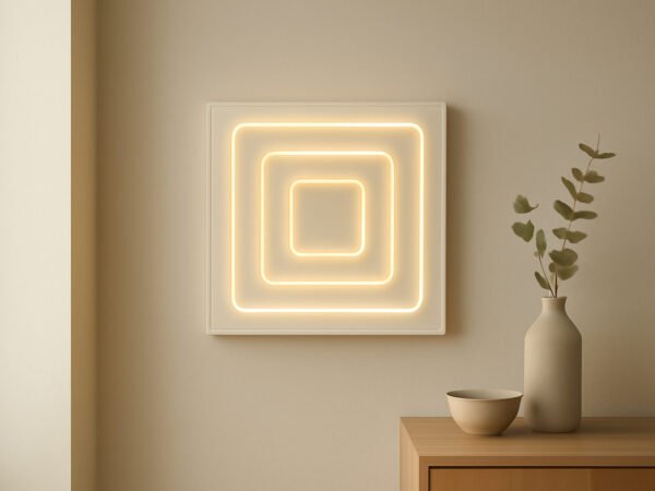 Wanddeko Ideen LED — 11 einfache Varianten