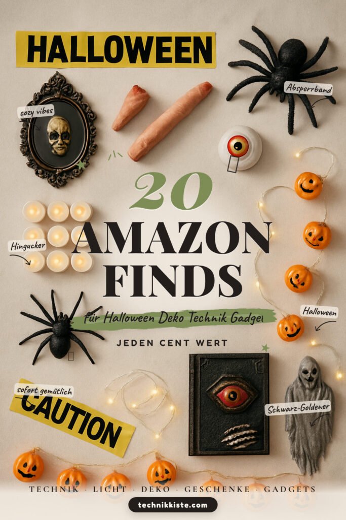 20 Amazon-Finds für Halloween Deko Technik Gadgets, die du lieben wirst