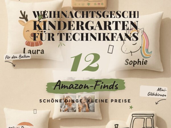 Weihnachtsgeschenke Kindergarten für Technikfans: 12 Amazon-Finds