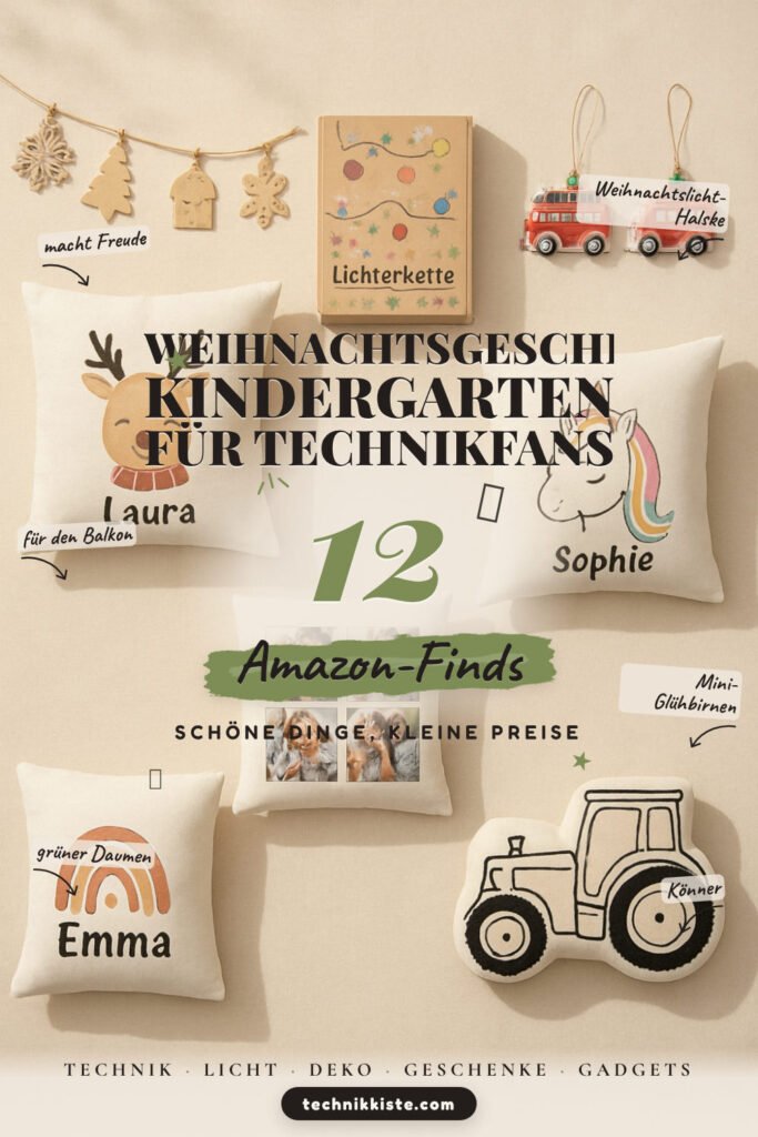Weihnachtsgeschenke Kindergarten für Technikfans: 12 Amazon-Finds
