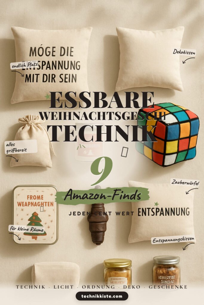 Essbare Weihnachtsgeschenke Technik: 9 Amazon-Finds, für Nerds und Genießer