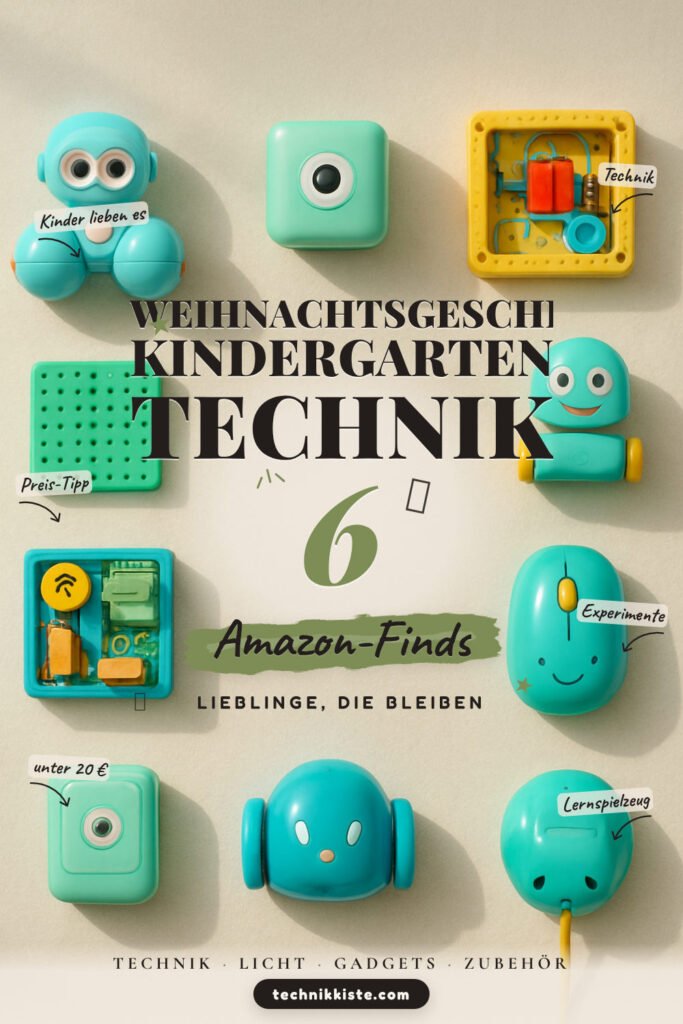 Weihnachtsgeschenke Kindergarten Technik: 6 Amazon-Finds, mit Sinn