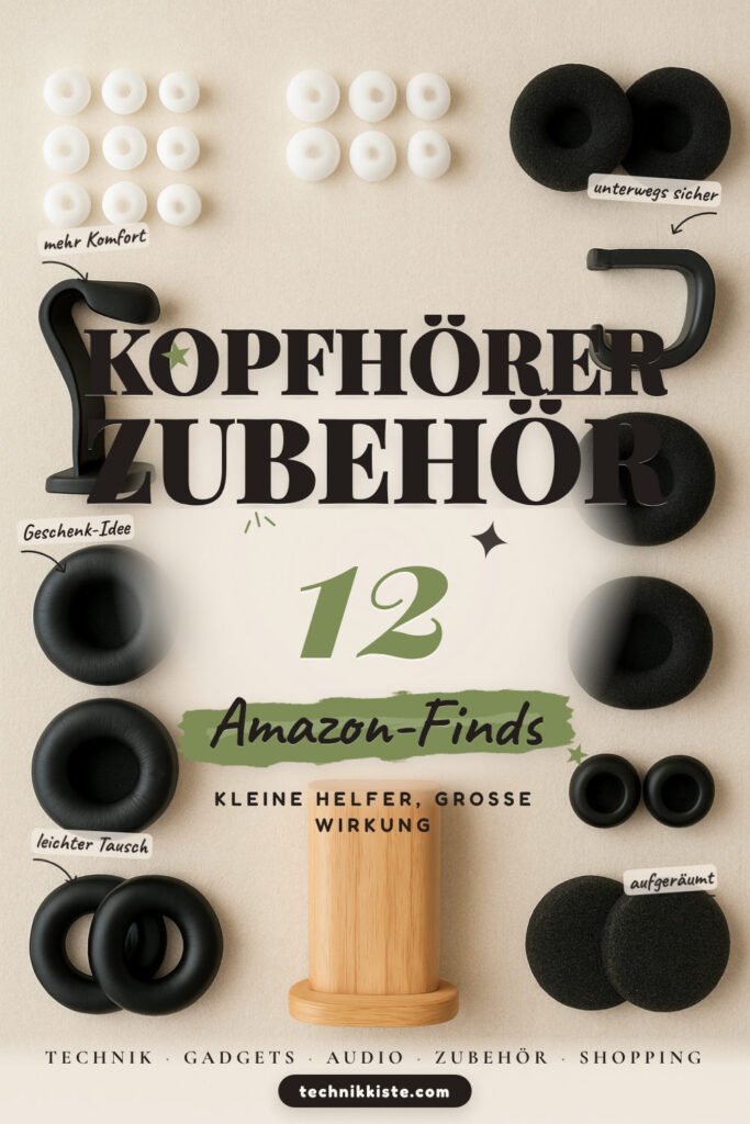 Kopfhörer-Zubehör: 12 Amazon-Finds, für Ordnung & Komfort