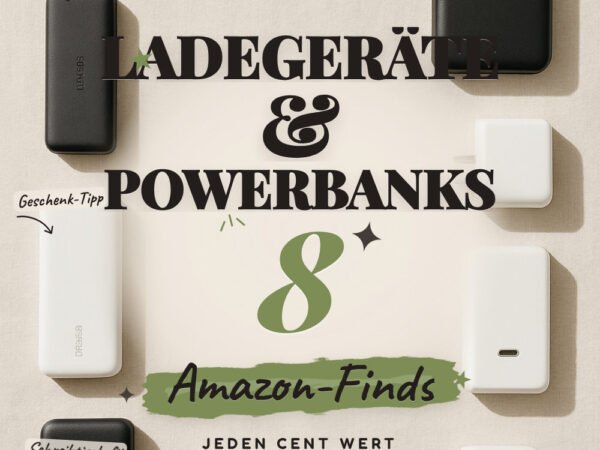 Ladegeräte & Powerbanks: 8 Amazon-Finds, immer Strom dabei