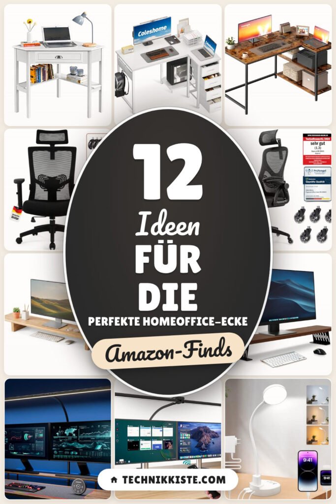 Ideen für die perfekte Homeoffice-Ecke: 12 Amazon-Finds, mehr Fokus