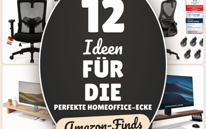 Ideen für die perfekte Homeoffice-Ecke: 12 Amazon-Finds, mehr Fokus