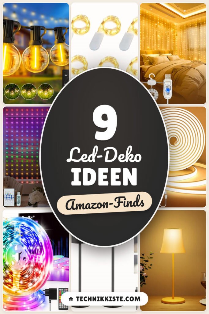 LED-Deko Ideen: 9 Amazon-Finds, stimmungsvolles Licht zuhause