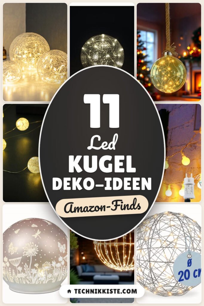 LED Kugel Deko-Ideen: 11 Amazon-Finds, warmes Licht für Zuhause