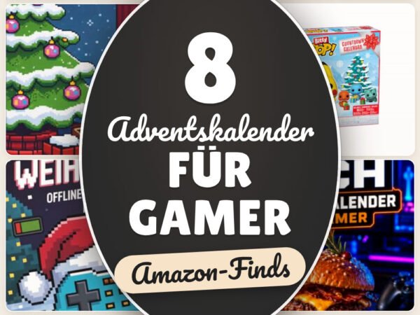 Adventskalender für Gamer: 8 Amazon-Finds, schnell befüllt