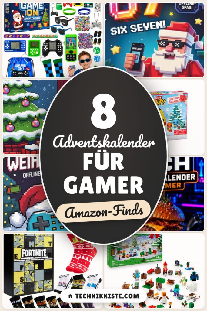 Adventskalender für Gamer: 8 Amazon-Finds, schnell befüllt
