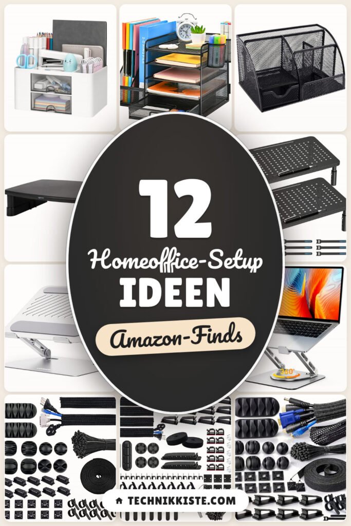 Homeoffice-Setup Ideen: 12 Amazon-Finds, produktiver arbeiten