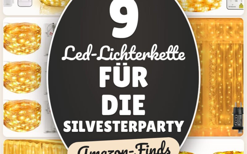 LED-Lichterkette für die Silvesterparty: 9 Amazon-Finds, Partyglanz