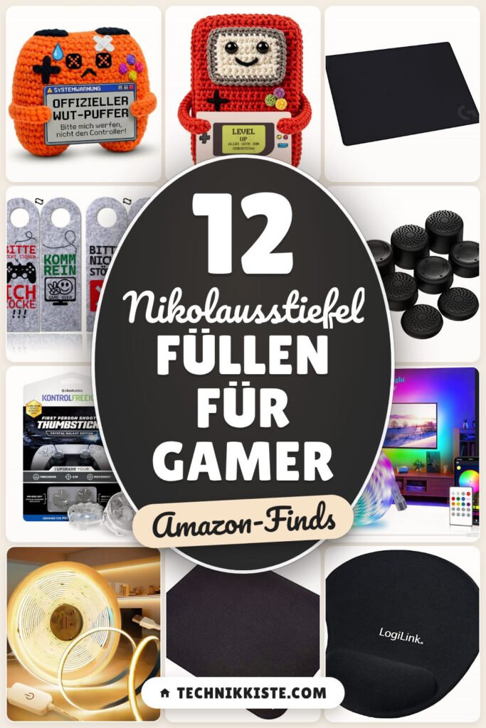 Nikolausstiefel füllen für Gamer: 12 Amazon-Finds, kleine Gadgets