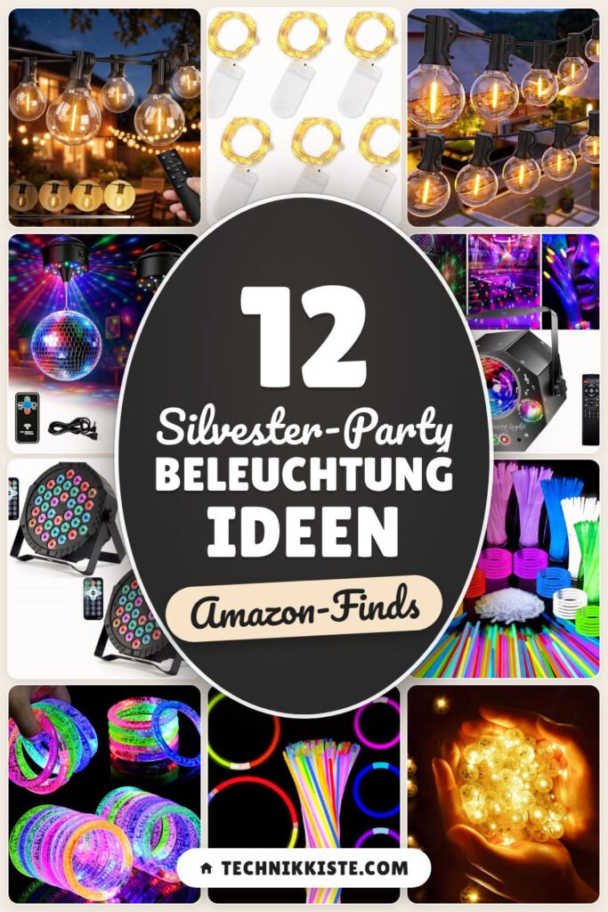 Silvester-Party Beleuchtung Ideen: 12 Amazon-Finds, sofort stimmig