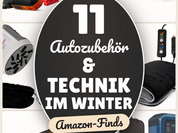 Autozubehör & Technik im Winter: 11 Amazon-Finds, sicher unterwegs