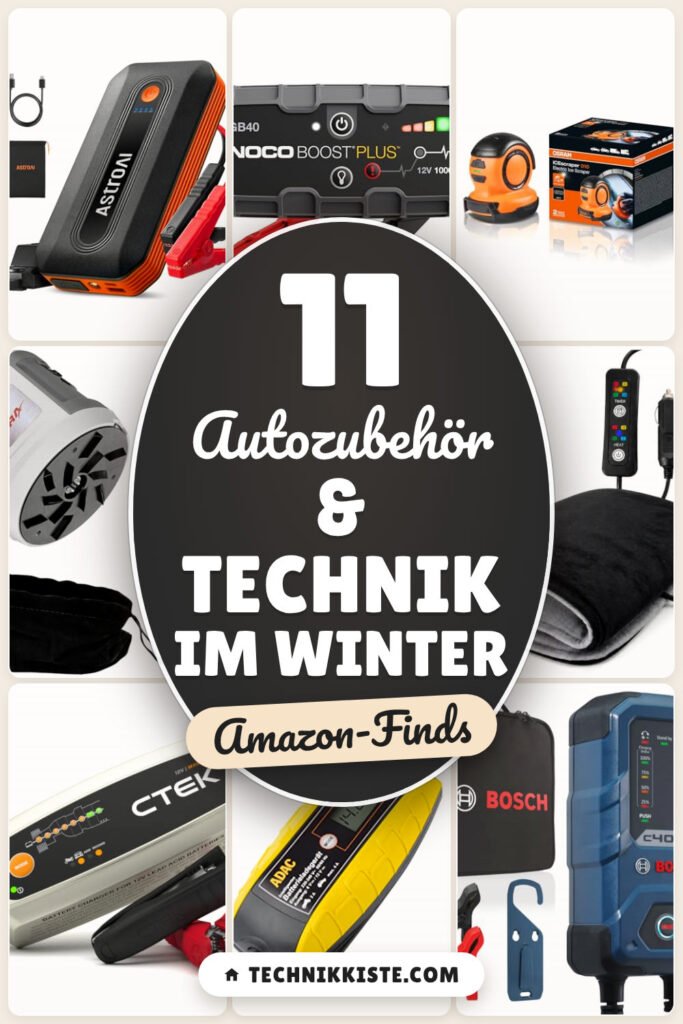 Autozubehör & Technik im Winter: 11 Amazon-Finds, sicher unterwegs