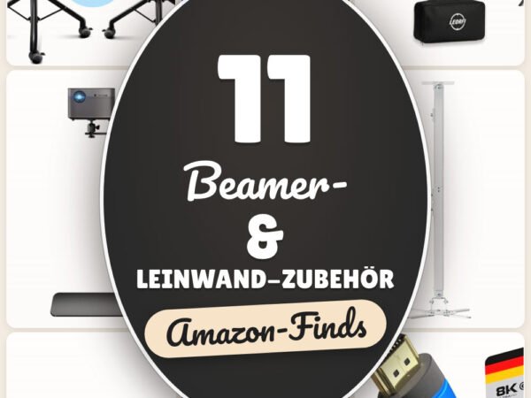 Beamer- & Leinwand-Zubehör: 11 Amazon-Finds, fürs Heimkino