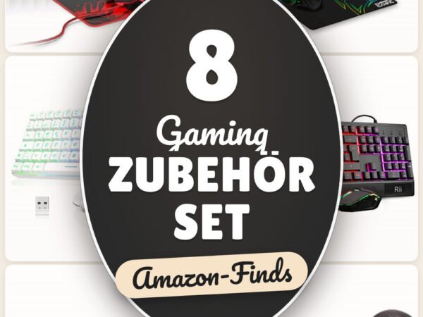 Gaming Zubehör Set: 8 Amazon-Finds, fürs Setup