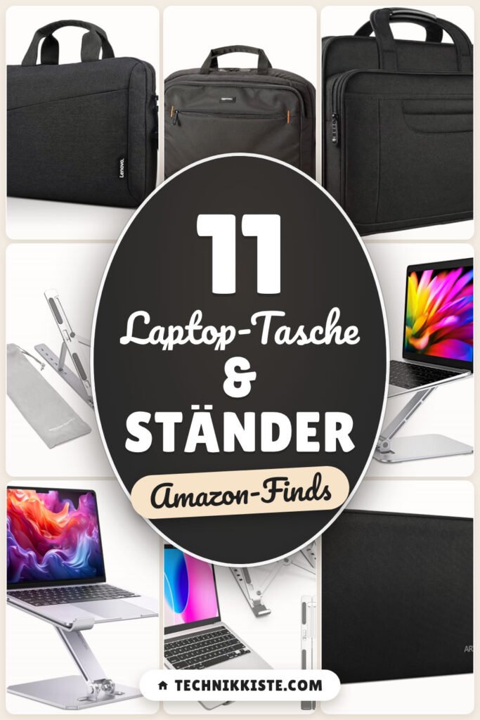 Laptop-Tasche & Ständer: 11 Amazon-Finds, mobil und ergonomisch