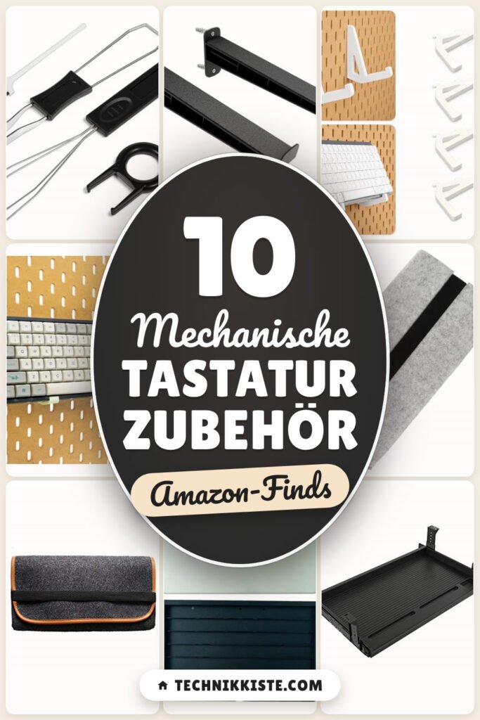 Mechanische Tastatur Zubehör: 10 Amazon-Finds, leiser & sauber