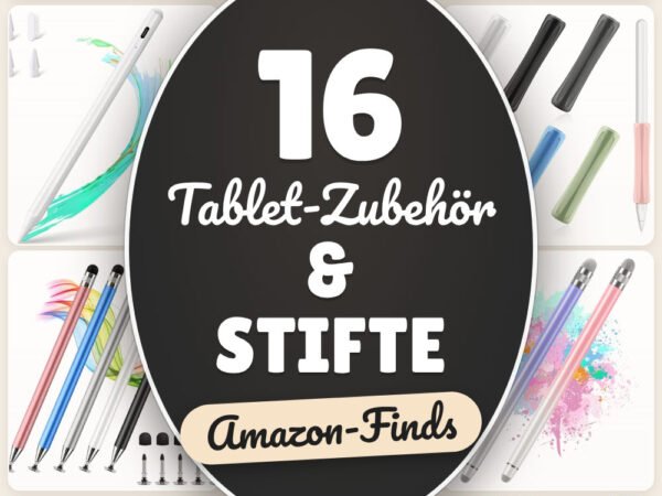 Tablet-Zubehör & Stifte: 16 Amazon-Finds, präziser schreiben