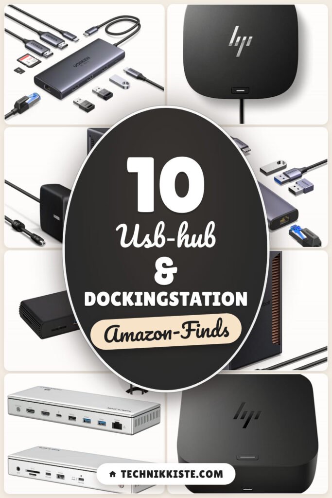 USB‑Hub & Dockingstation: 10 Amazon-Finds, mehr Anschlüsse sofort
