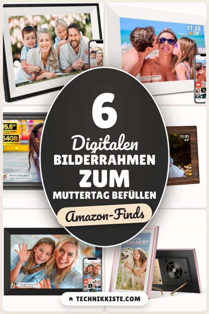 Digitalen Bilderrahmen zum Muttertag befüllen: 6 Amazon-Finds
