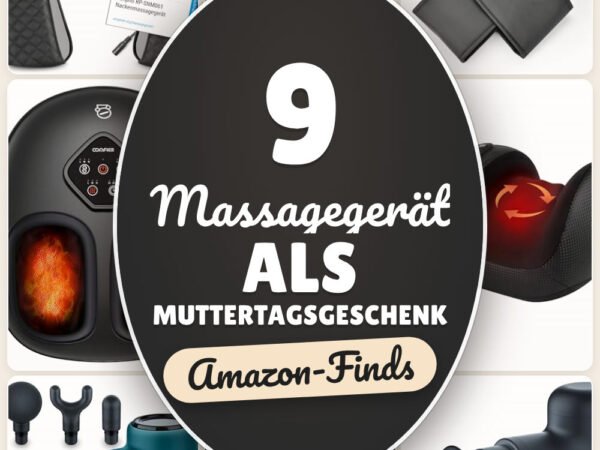 Massagegerät als Muttertagsgeschenk: 9 Amazon-Finds, wohltuend daheim