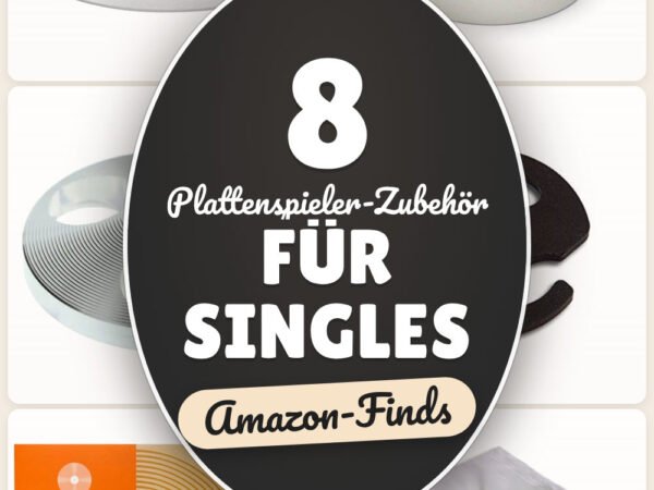 Plattenspieler-Zubehör für Singles: 8 Amazon-Finds, 7-Zoll fit