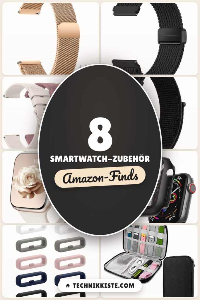 Smartwatch-Zubehör: 8 Amazon-Finds, schneller Style-Wechsel