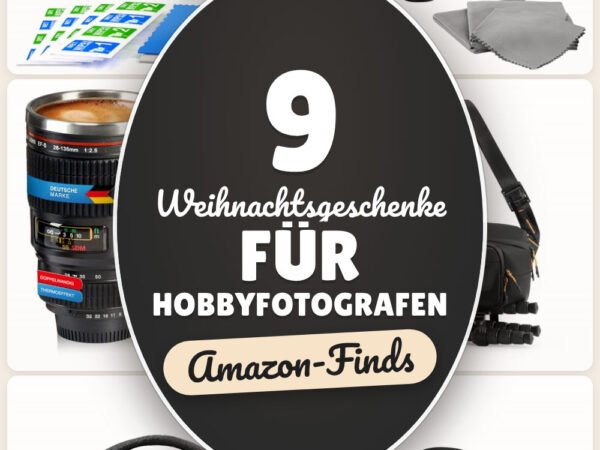 Weihnachtsgeschenke für Hobbyfotografen: 9 Amazon-Finds