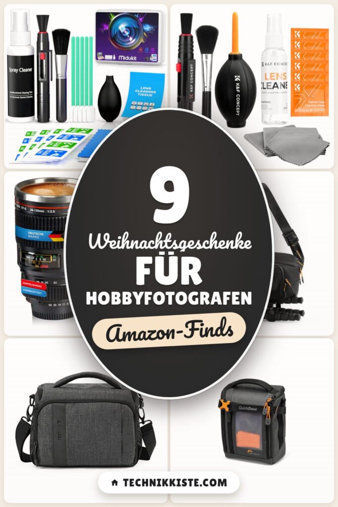 Weihnachtsgeschenke für Hobbyfotografen: 9 Amazon-Finds