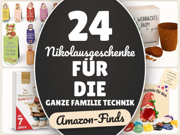Nikolausgeschenke für die Ganze Familie Technik: 24 Amazon-Finds