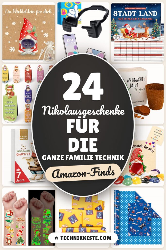 Nikolausgeschenke für die Ganze Familie Technik: 24 Amazon-Finds