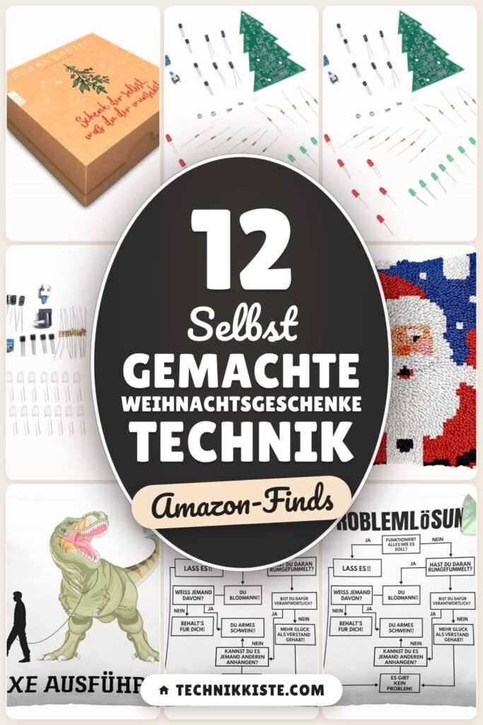 Selbst gemachte Weihnachtsgeschenke Technik: 12 Amazon-Finds