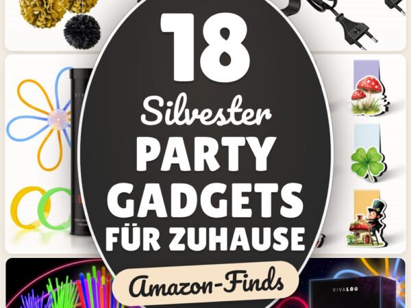 Silvester Party Gadgets für zuhause: 18 Amazon-Finds