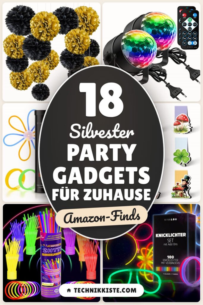 Silvester Party Gadgets für zuhause: 18 Amazon-Finds