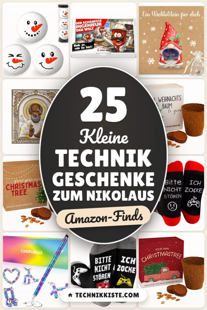 Kleine Technik Geschenke zum Nikolaus: 25 Amazon-Finds