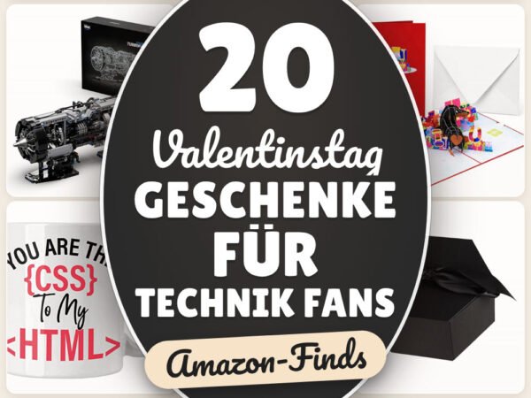 Valentinstag Geschenke für Technik Fans: 20 Amazon-Finds