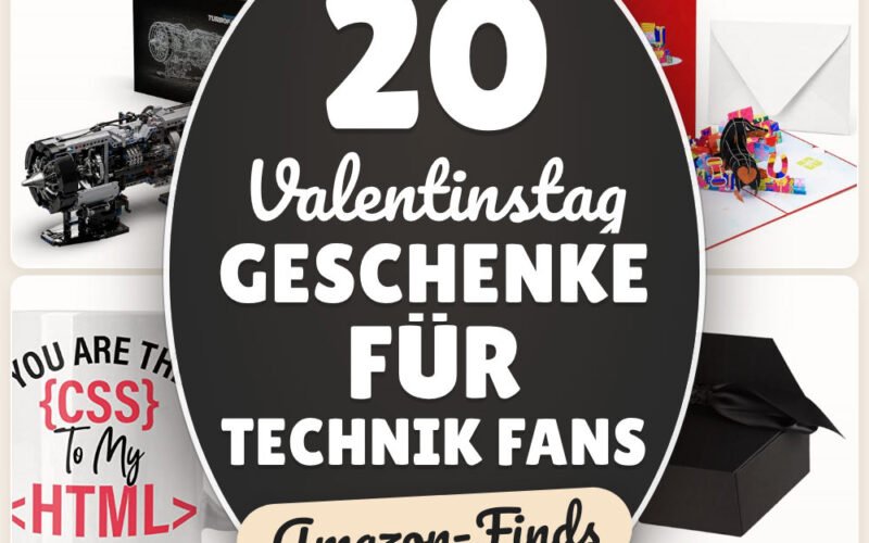 Valentinstag Geschenke für Technik Fans: 20 Amazon-Finds
