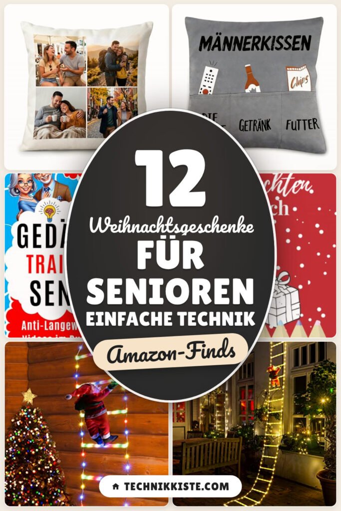 Weihnachtsgeschenke für Senioren einfache Technik: 12 Amazon-Finds