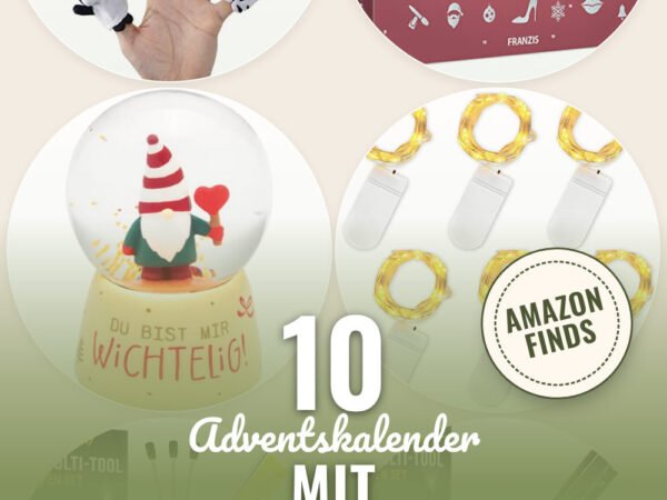 Adventskalender mit Gadgets füllen: 10 Amazon-Finds