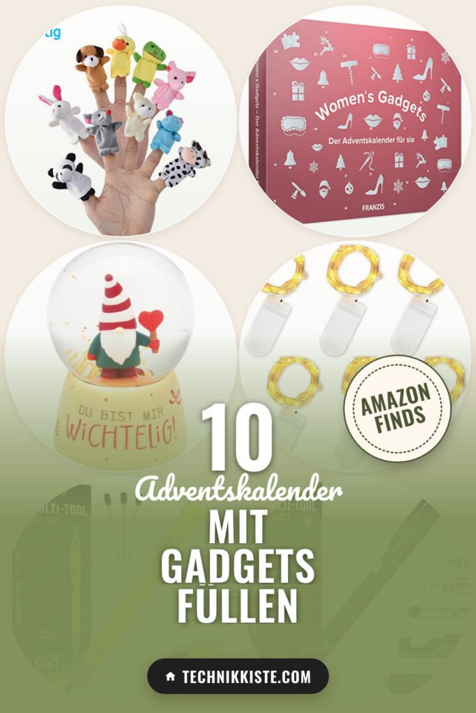 Adventskalender mit Gadgets füllen: 10 Amazon-Finds
